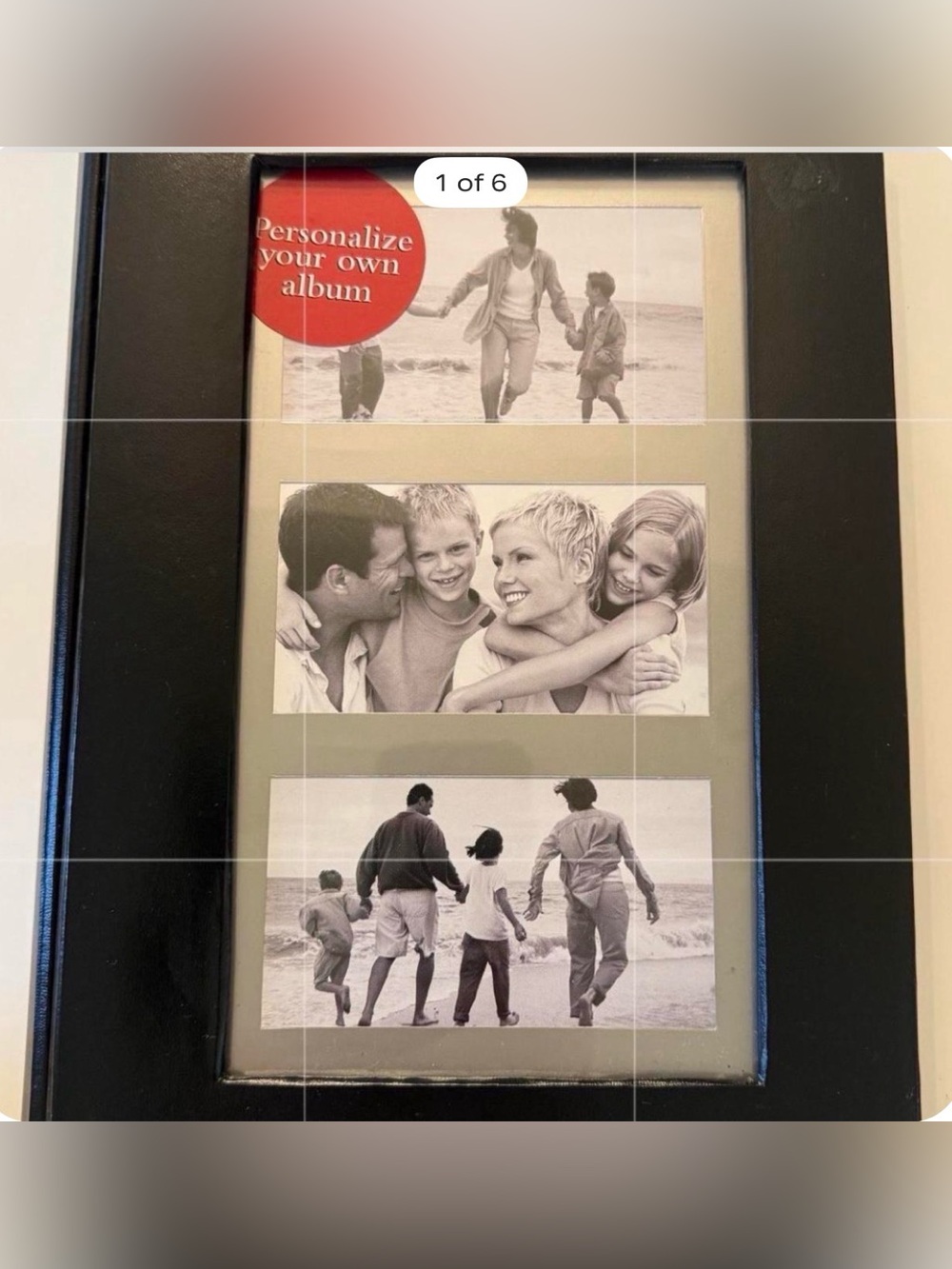 Flavia by Thompson black pocket photo album with 600 photo slots